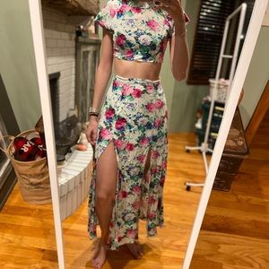 Floral 2-piece Dress
